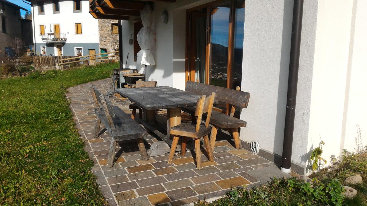 Ferienwohnung Il Cardo Trentino Bedollo Exterior foto