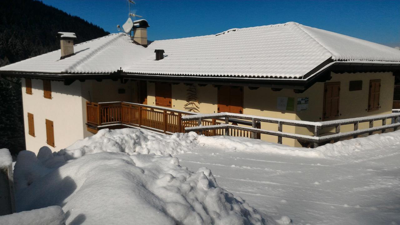 Ferienwohnung Il Cardo Trentino Bedollo Exterior foto